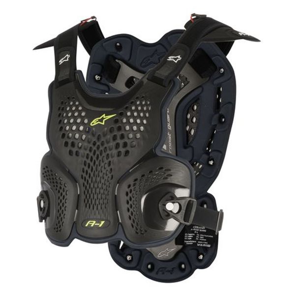 Peto motocross Alpinestars A-1 Roost Guard Negro Antracita Peto motocross Alpinestars A-1 Roost Guard Negro Antracita