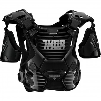 Peto motocross Thor Guardian Black Silver Ni�o