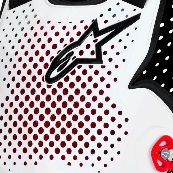 Alpinestars A-4 Plasma Chest Protector Black Red White