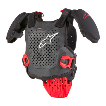 Peto motocross Alpinestars A-5 S V2 Youth Black White Red