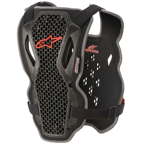 Alpinestars Protector pectoral Bionic Action Negro Rojo