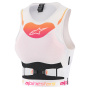 Peto motocross Alpinestars Stella Plasma Chest Protector Light Lilac Fade White