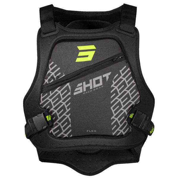 Peto motocross SHOT Flex 2.0 Guard Black Neon Yellow