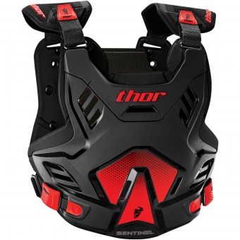 Peto motocross Thor Sentinel GP CE Black Red Nio