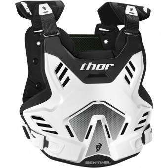 Peto motocross Thor Sentinel GP CE White Black