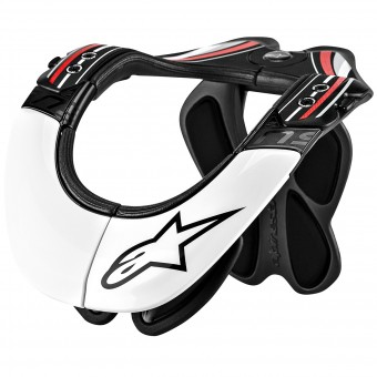 Collarines Alpinestars BNS Pro White Collarines Alpinestars BNS Pro White