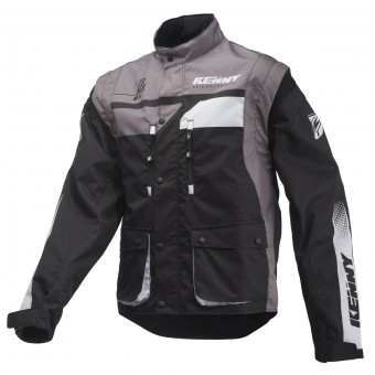 Chaqueta Motocross Kenny Track Veste Black Grey