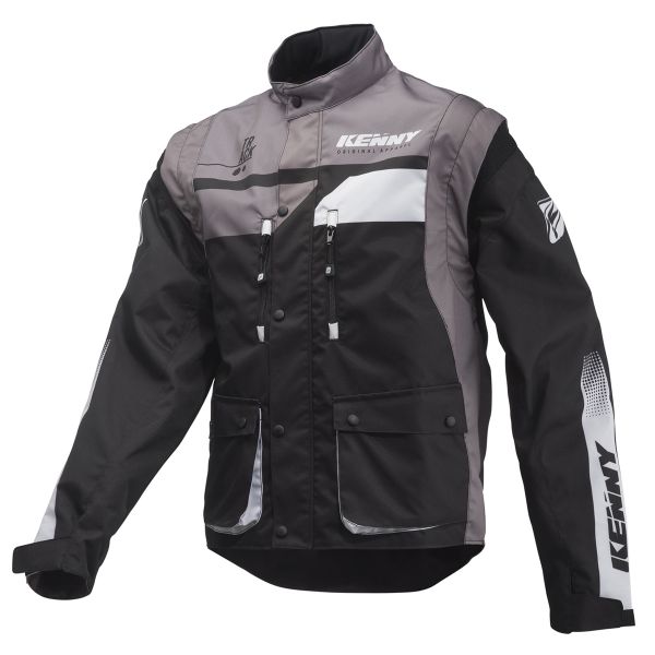 Chaqueta Motocross Kenny Track Veste Black Grey