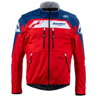 Chaqueta Motocross Kenny Softshell Enduro 2 Navy Red