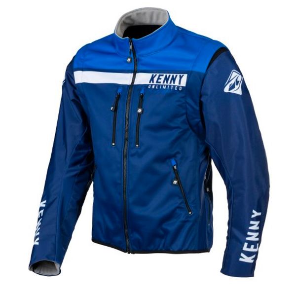 Chaqueta Motocross Kenny Softshell Enduro Blue
