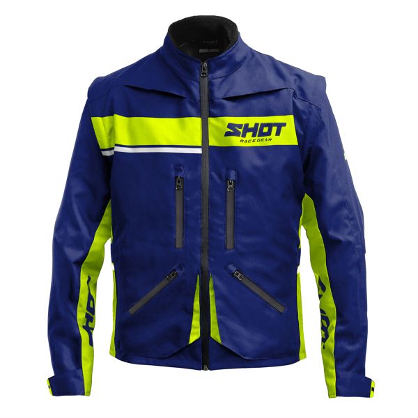 Chaqueta Motocross SHOT Contact Assault 2.0 Blue Neon Yellow Chaqueta Motocross SHOT Contact Assault 2.0 Blue Neon Yellow