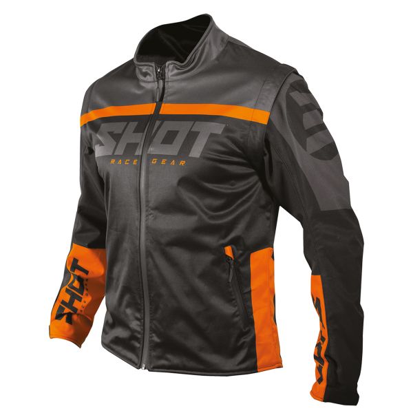 Chaqueta Motocross SHOT Lite 2.0 Black Orange Chaqueta Motocross SHOT Lite 2.0 Black Orange