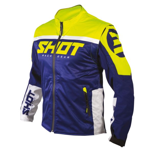 Chaqueta Motocross SHOT Lite 2.0 Navy Neon Yellow
