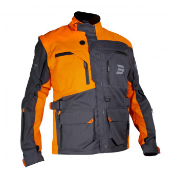 Chaqueta Motocross SHOT Racetech Grey Orange