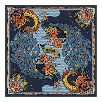 Bandanas Dmd Peacock Bandanas Dmd Peacock