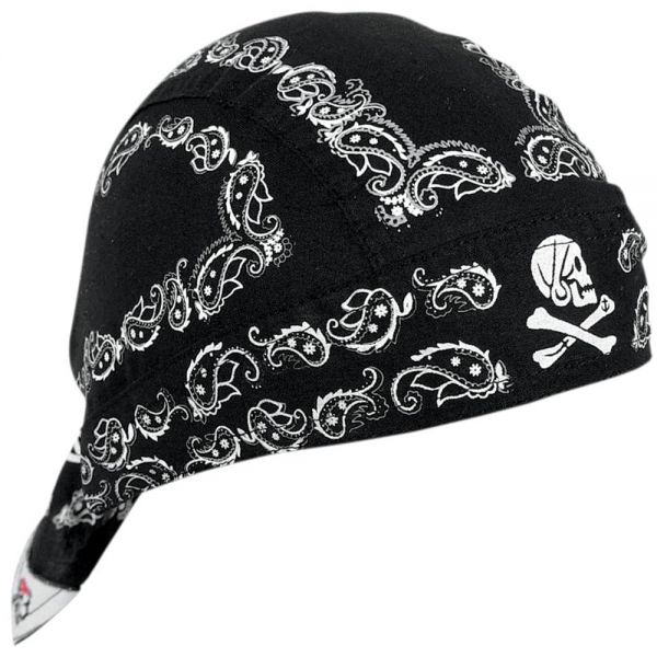 Bandanas Zanheadgear Flydanna Black Paisley Bandanas Zanheadgear Flydanna Black Paisley