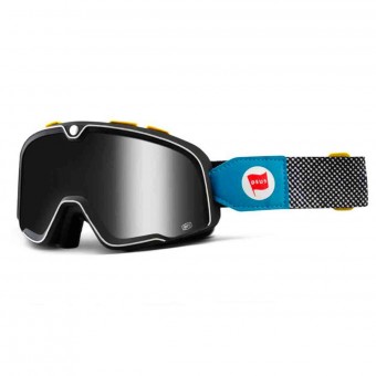 Mscara Moto 100% Barstow Deus 17 Mirror Silver Lens