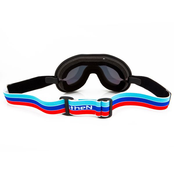 Ethen M�scara Cafe Racer Azul Claro Azul Rojo