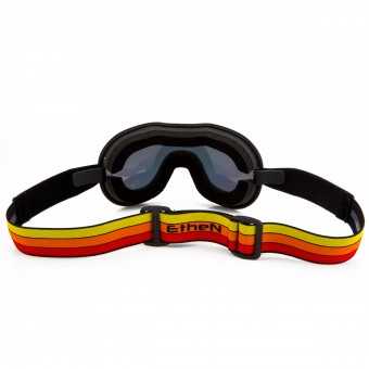 Ethen Mscara Cafe Racer Rojo Amarillo Naranja