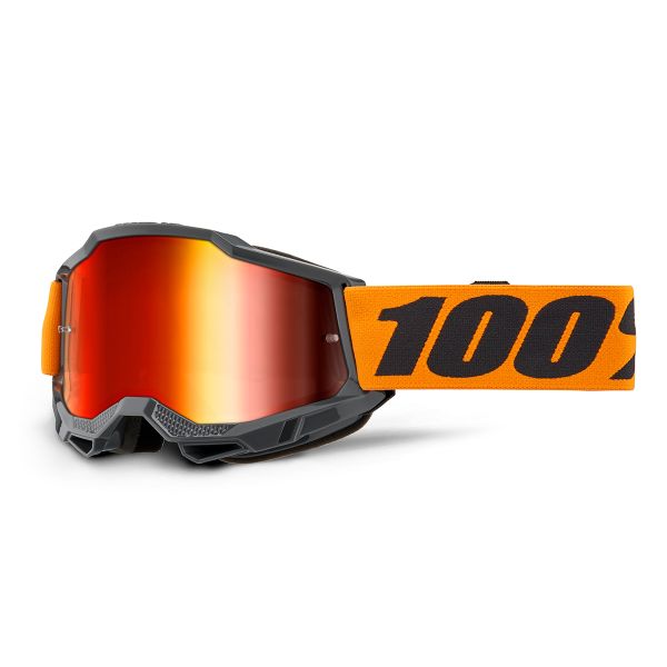 Gafas motocross 100% Accuri 2 Orange - Iridium Red