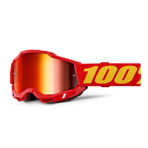 Gafas motocross 100% Accuri 2 Red - Iridium Red Gafas motocross 100% Accuri 2 Red - Iridium Red