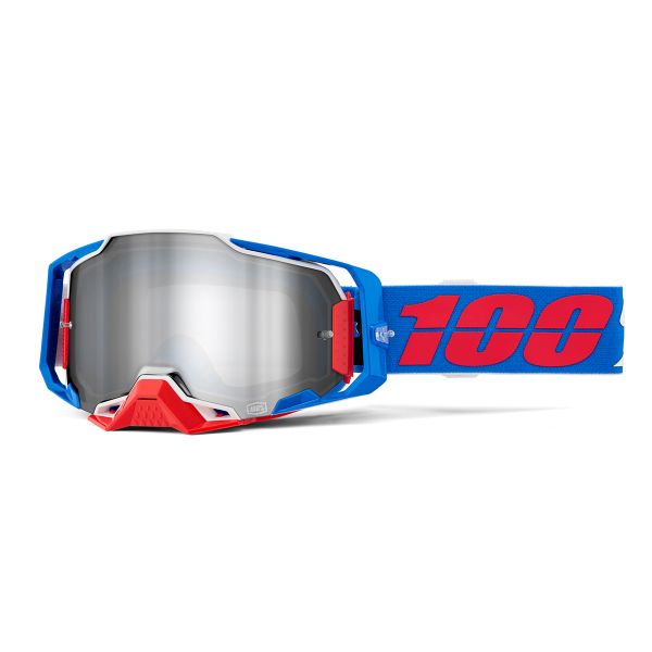 Gafas motocross 100% Armega Ironclad - Iridium Silver Gafas motocross 100% Armega Ironclad - Iridium Silver