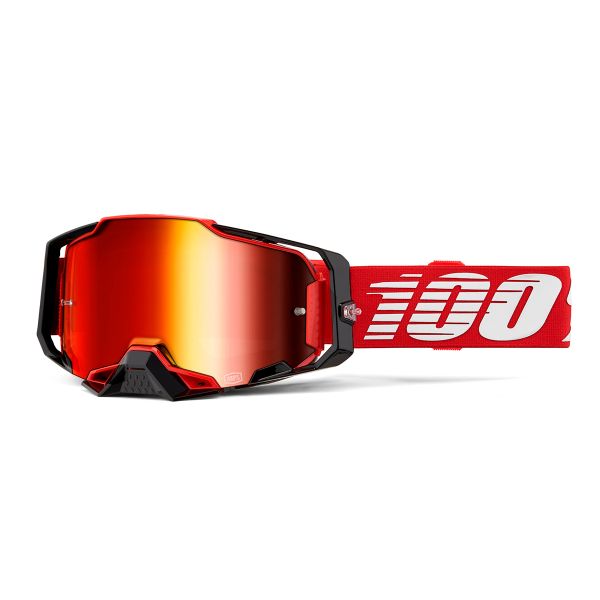Gafas motocross 100% Armega Red - Iridium Red Gafas motocross 100% Armega Red - Iridium Red