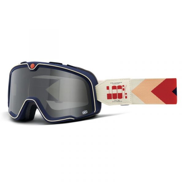 Máscara Moto 100% Barstow Teluride - Pantalla Ahumada Máscara Moto 100% Barstow Teluride - Pantalla Ahumada