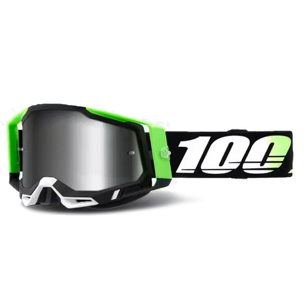 Gafas motocross 100% Racecraft 2 Kalkuta - Iridium Silver