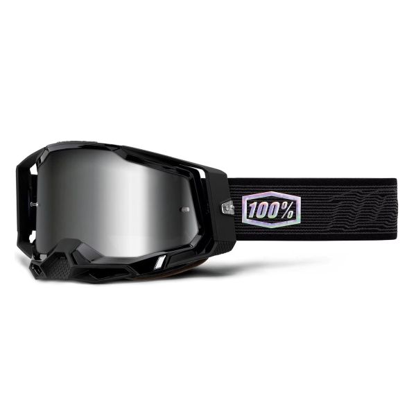 Gafas motocross 100% Racecraft 2 Topo - Iridium Silver