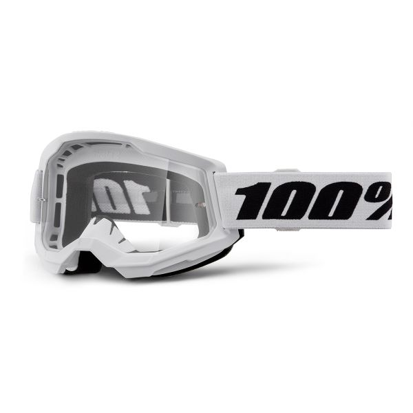 Gafas motocross 100% Strata 2 White