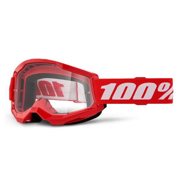 Gafas motocross 100% Strata 2 Kid Red Gafas motocross 100% Strata 2 Kid Red