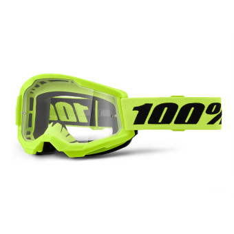 Gafas motocross 100% Strata 2 Neon Yellow Gafas motocross 100% Strata 2 Neon Yellow
