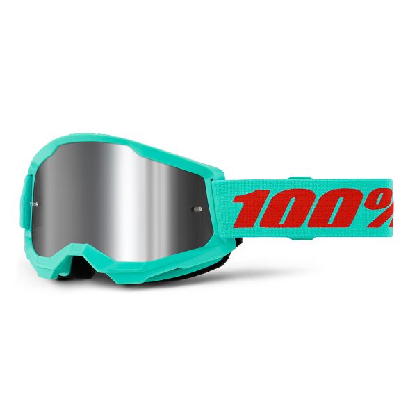 Gafas motocross 100% Strata 2 Maupiti - Iridium Silver Gafas motocross 100% Strata 2 Maupiti - Iridium Silver
