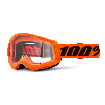 Gafas motocross 100% Strata 2 Orange Neon Gafas motocross 100% Strata 2 Orange Neon
