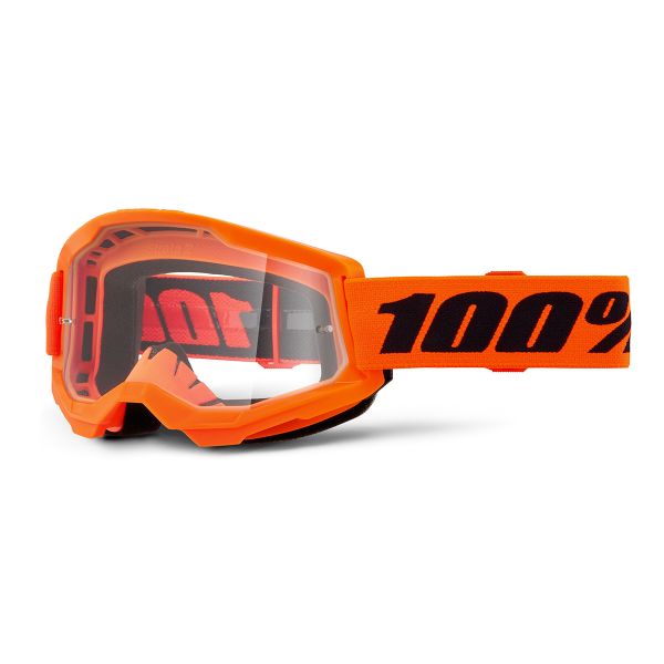 Gafas motocross 100% Strata 2 Orange Neon