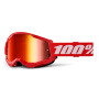 Gafas motocross 100% Strata 2 Rouge - Iridium Red