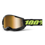 Gafas motocross 100% Strata 2 Solar Eclipse - Iridium Gold