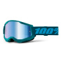 Gafas motocross 100% Strata 2 Stone - Iridium Bleue