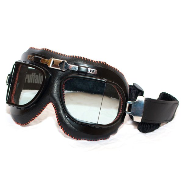 Máscara Moto Baruffaldi Vintaco Negro Naranja Máscara Moto Baruffaldi Vintaco Negro Naranja