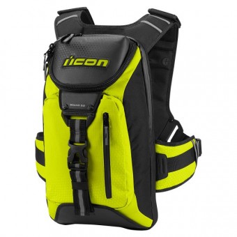 Mochila Moto ICON Squad 3 Mil-Spec Yellow