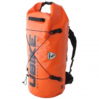 Mochila Moto UBIKE Cylinder Bag 30 L Naranja