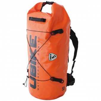 Mochila Moto UBIKE Cylinder Bag 50 L Orange