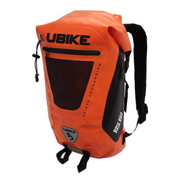 Mochila Moto UBIKE Easy Pack + 20L Orange