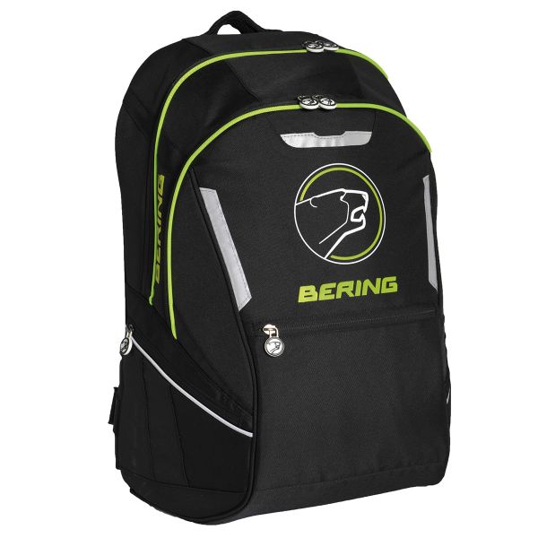 Mochila Moto Bering Fight Negro Fluo