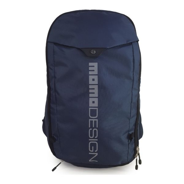 Mochila Moto Momo Design One Blue Silver