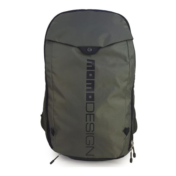 Mochila Moto Momo Design One Green Military Black