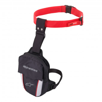 Mochila Moto Alpinestars Access Thigh Bag Negro Rojo Blanco Mochila Moto Alpinestars Access Thigh Bag Negro Rojo Blanco
