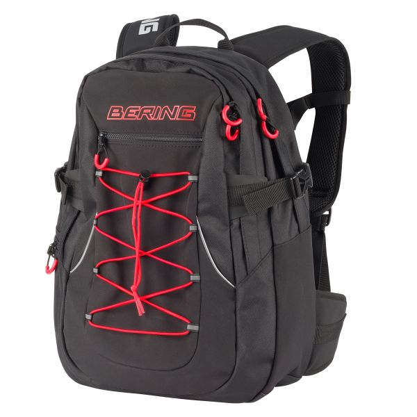 Mochila Moto Bering Murray Black Red