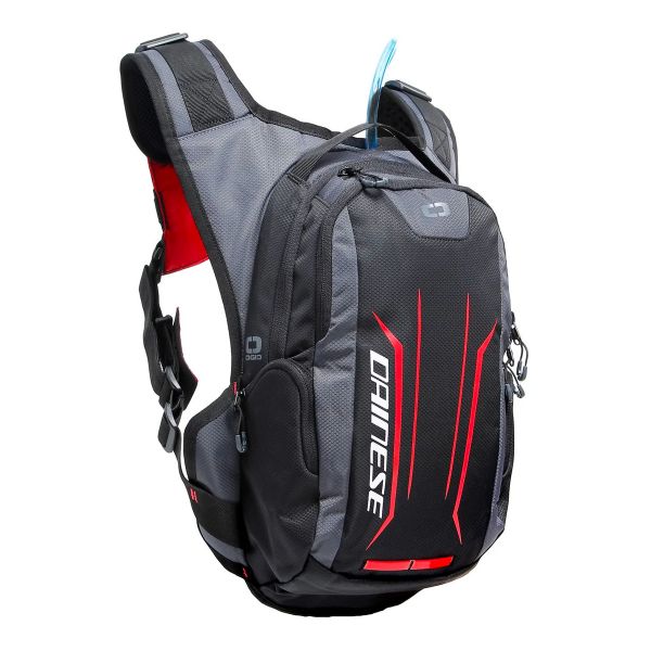 Mochila moto Dainese Alligator Backpack Black Red Envío Inmediato